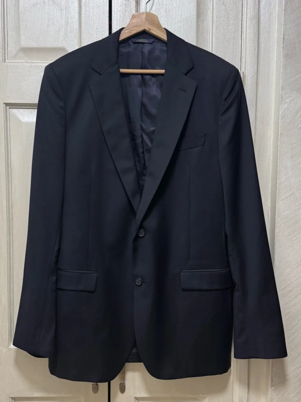 Brooks Brothers Fitzgerald 1818 Estrato Trabaldo Togna Men 42L Navy Blue Blazer